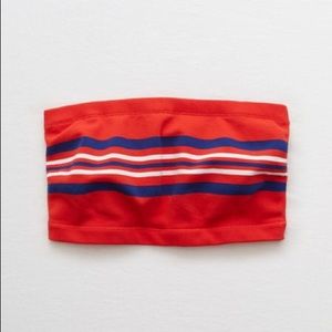 AE seamless bandeau bikini top & high waist bottom